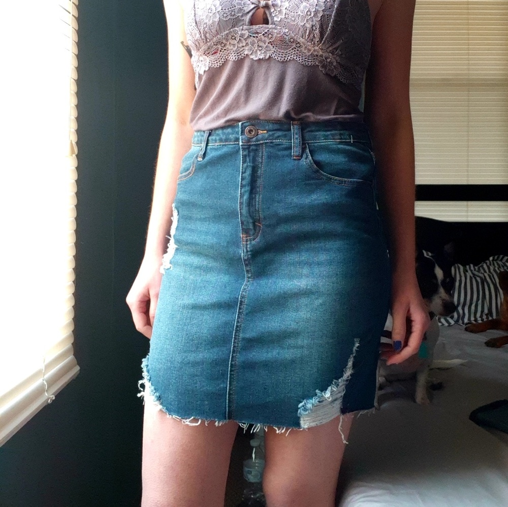 Jean skirt